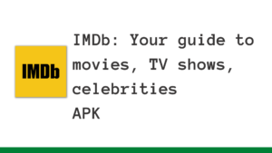 IMDb mod apk